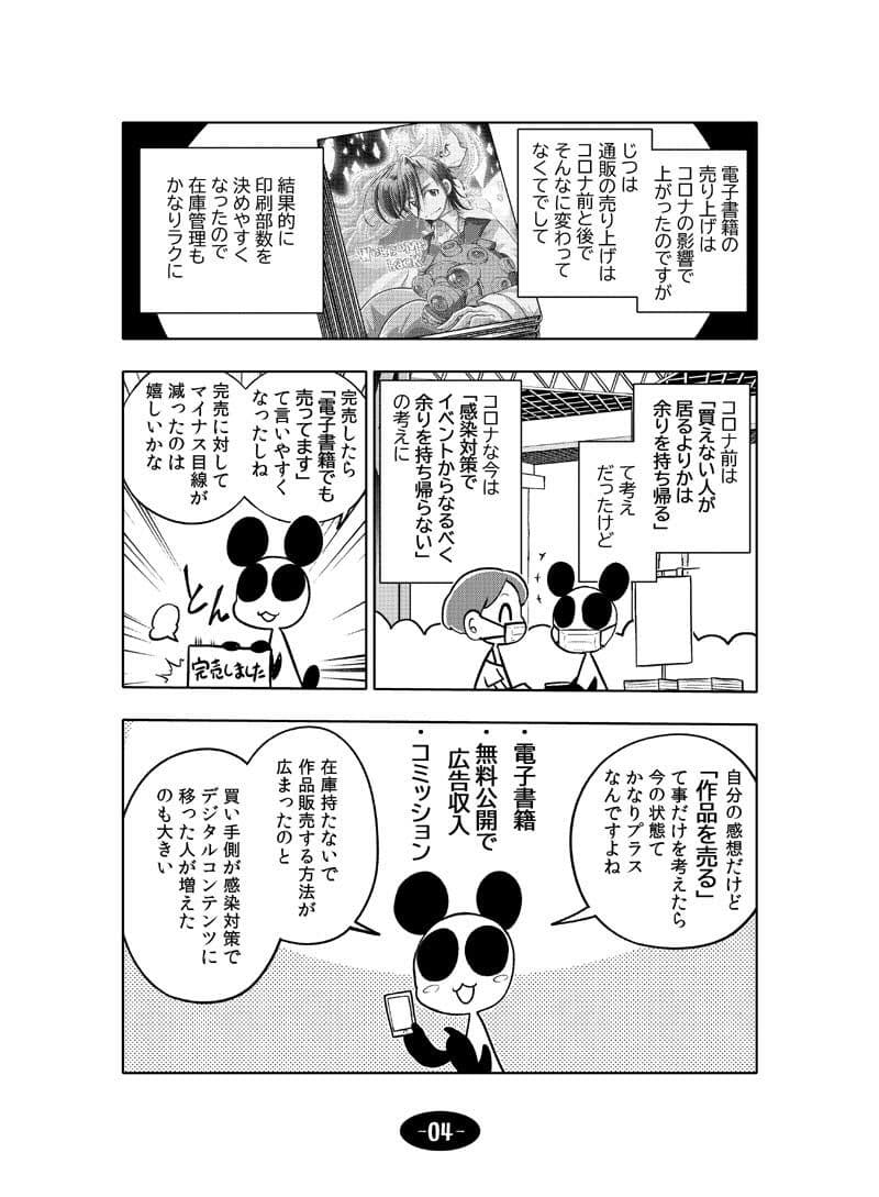 コロナウイルスと過ごす日常 同人活動のビフォー&アフター サンプル画像 5