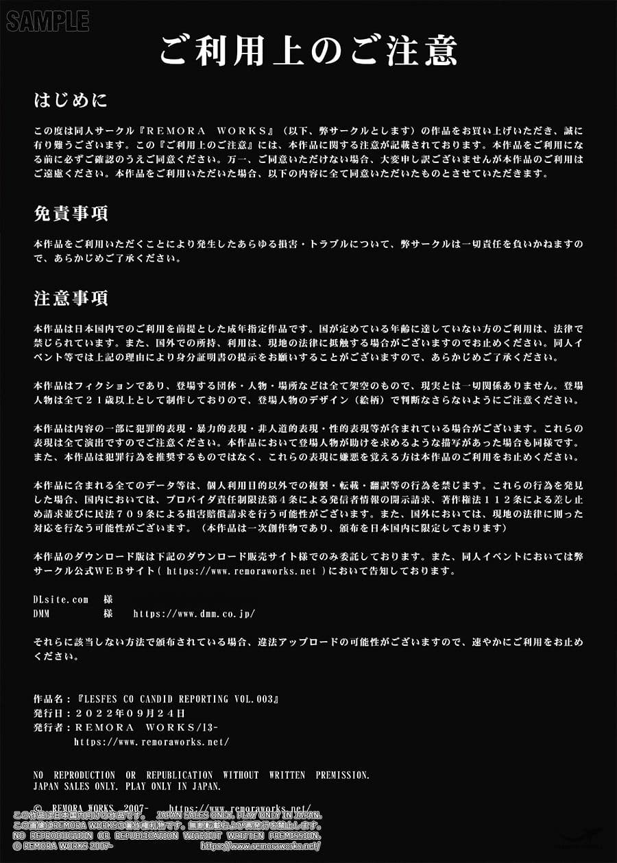 LESFES CO CANDID REPORTING VOL.003 サンプル画像 2
