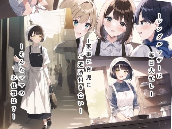 エプロン姿のママは好きですか? サンプル画像 1