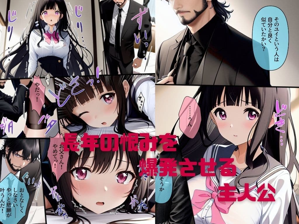 しゃちく・ざ・ふぁっく!〜信じていた社長に裏切られたのでクソ社長を自○に追い込み何も知らない娘を養子に取ってじっくりと俺好みに教育。真実を暴露しながら復讐わからせ愉悦セックスしたら精神崩壊メス堕ち性奴●になりました サンプル画像 6