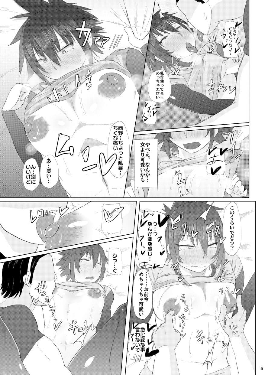 男の娘♂のいる生活 サンプル画像 5