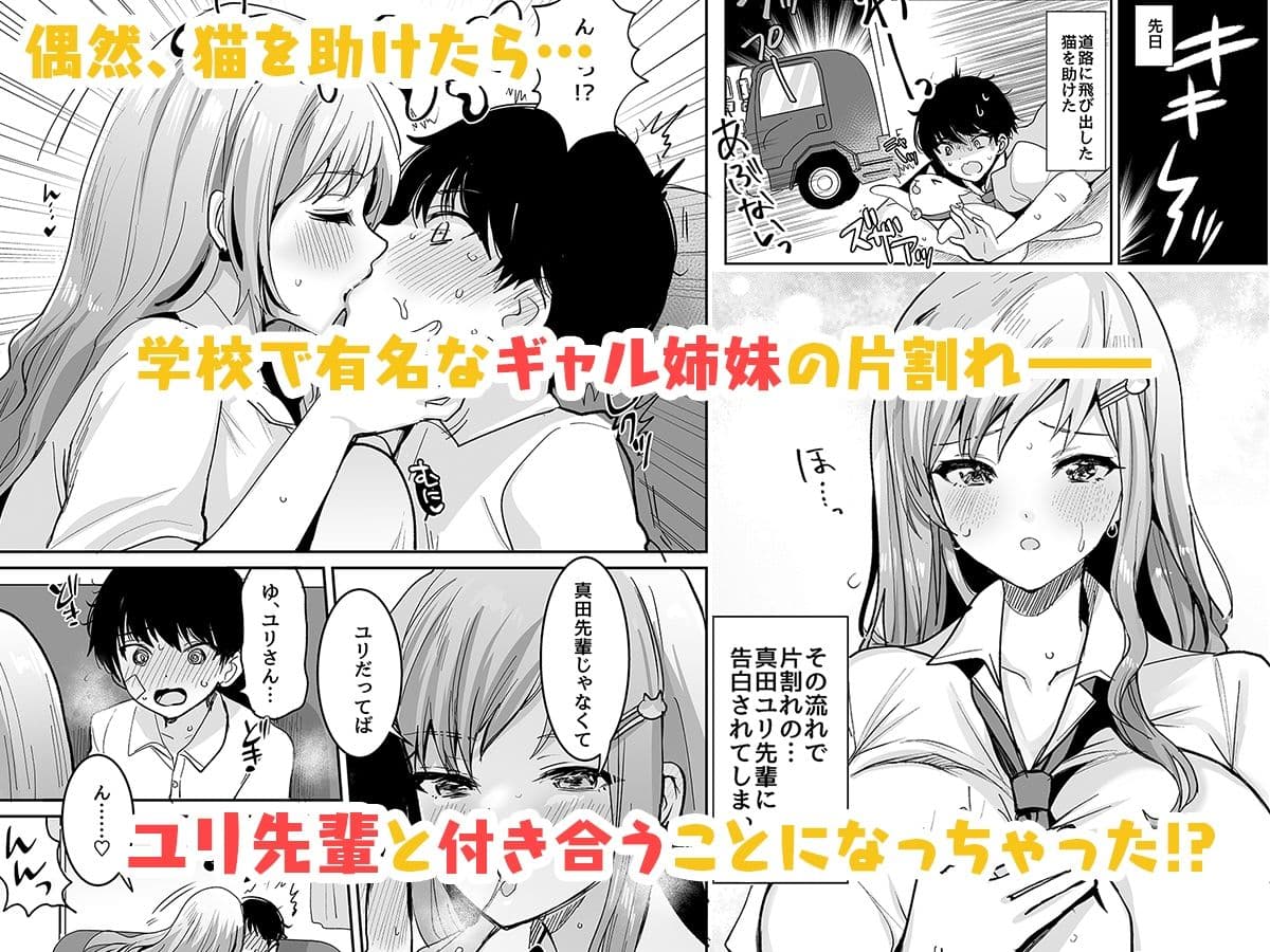 双子ギャルを僕のチンポで虜にしちゃった話。 サンプル画像 1