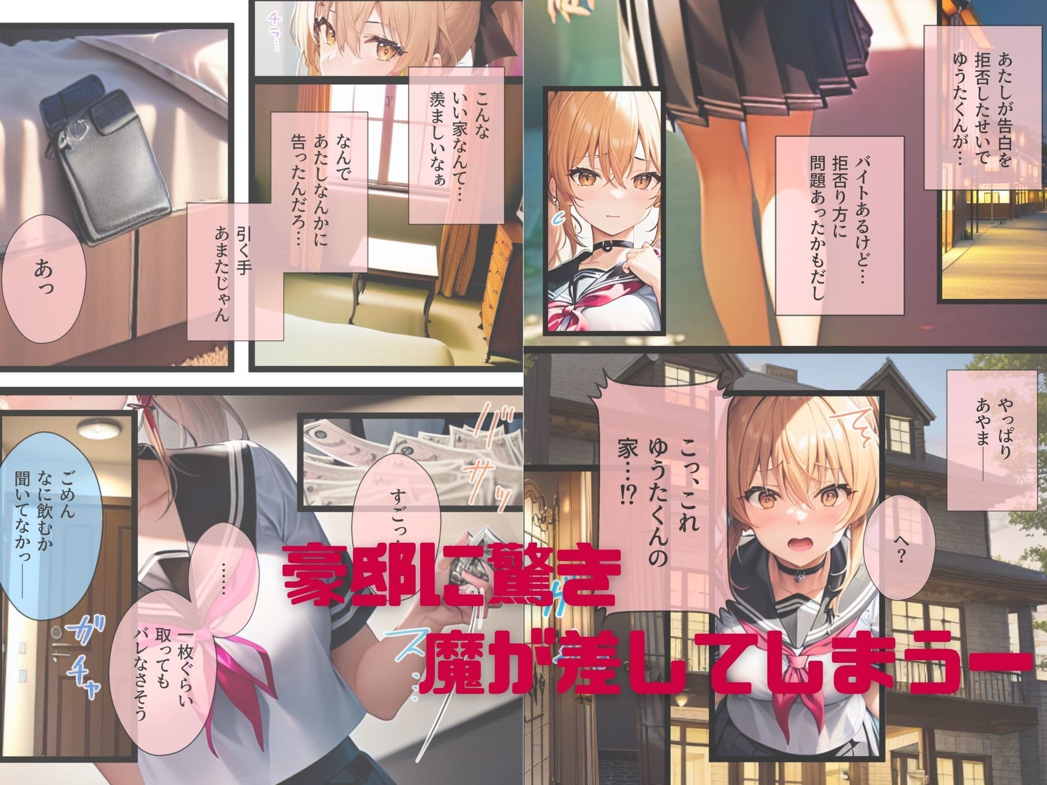 ぼっち・ざ・ふぁっく!〜陰キャの俺に声をかけてくれた陽キャ美少女に告白したら断られたんだけどお金を払ったらヤらせてくれる処女ビッチだったのでお金とチンポでDV彼氏から寝取ってあまあま両想いメス堕ちえっちします サンプル画像 3