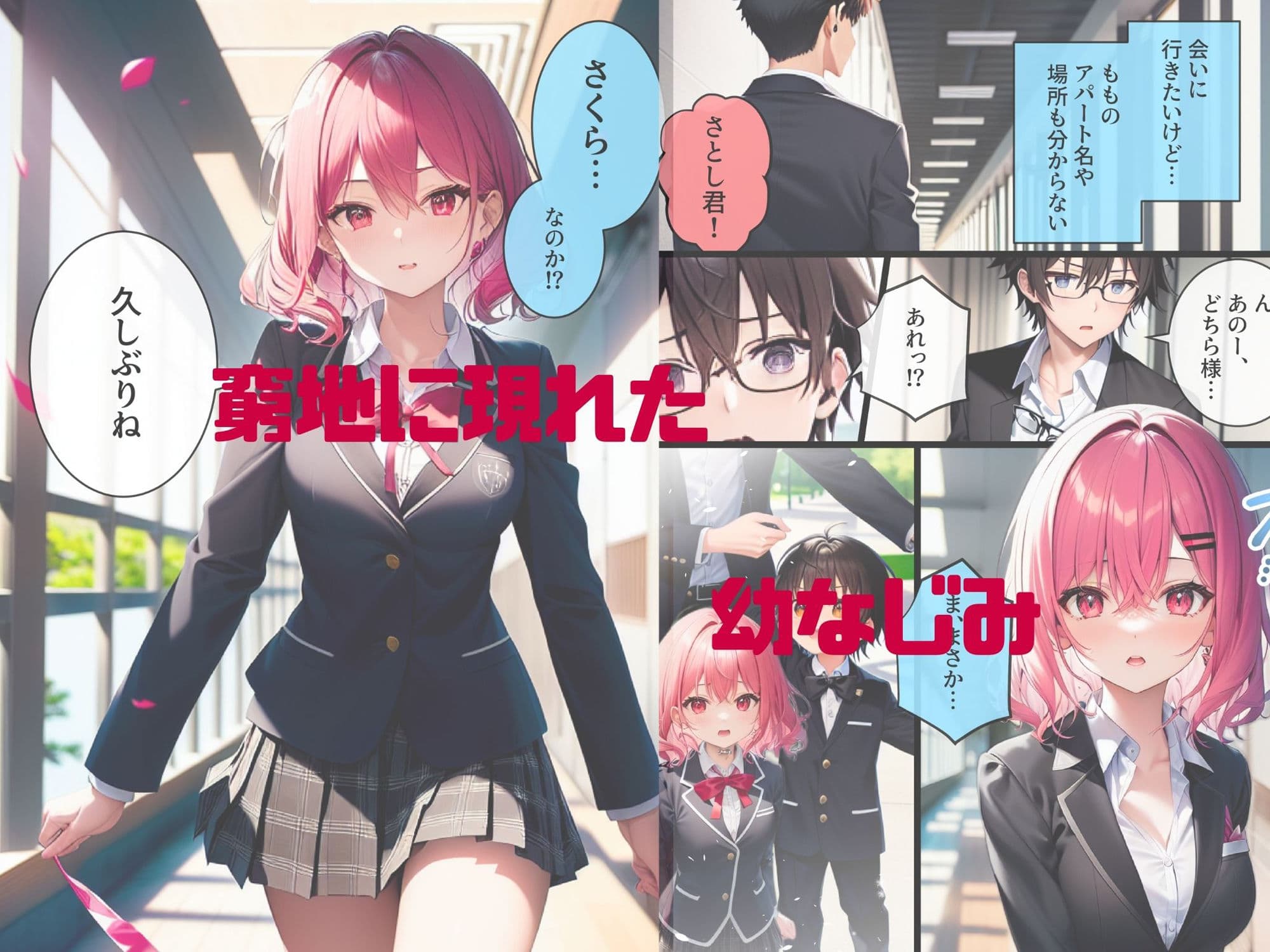 推しと繋がりたかっただけなのに3〜同級生人気J◯アイドルとのスキャンダルが発覚して突然フラれたけど再会した幼なじみが慰めてくれたので元カノのことは忘れてあまあまセックスしちゃいます サンプル画像 4