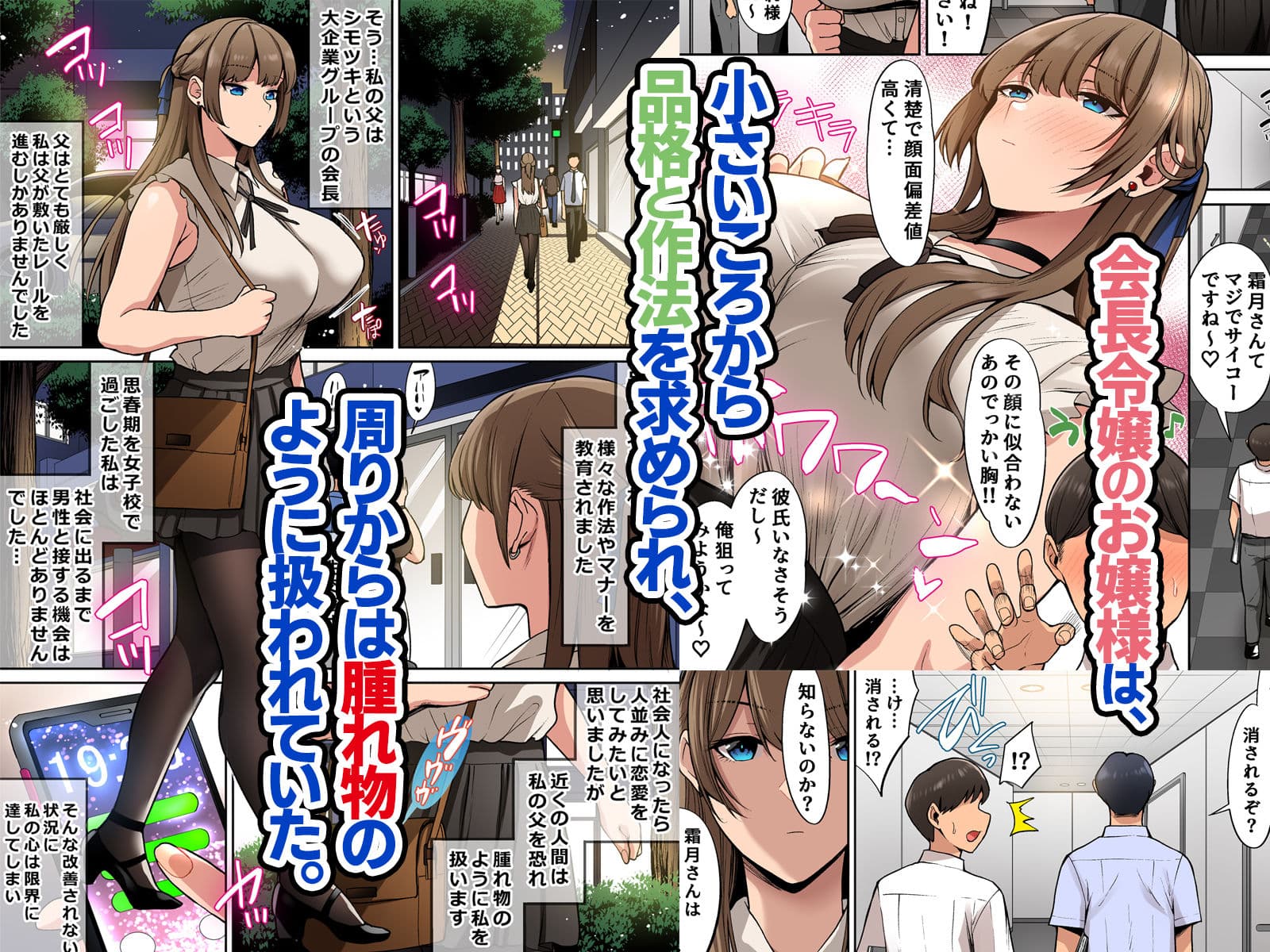 お嬢様はお下品なセックスがお好みです。 サンプル画像 1