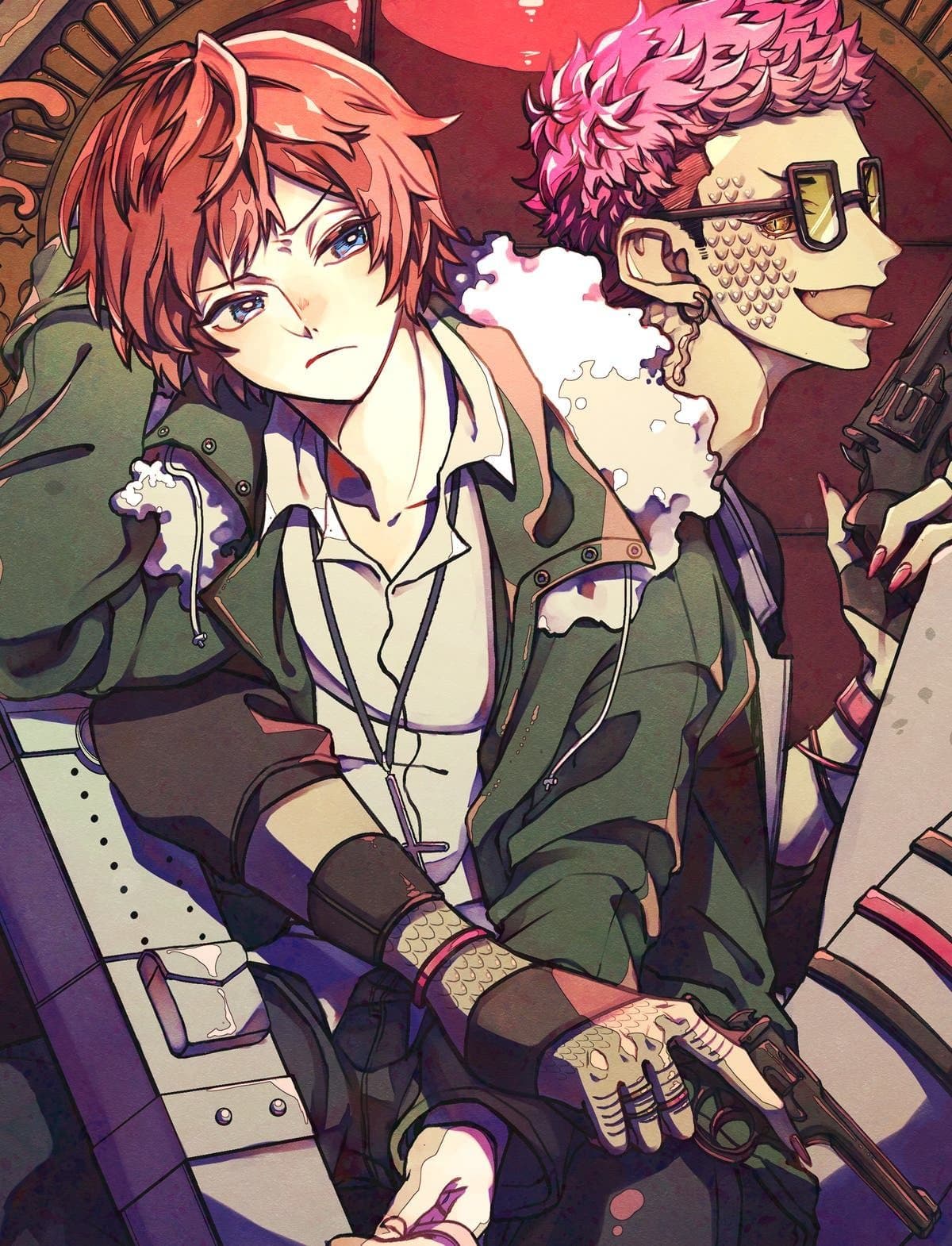 Snake and owl サンプル画像 1