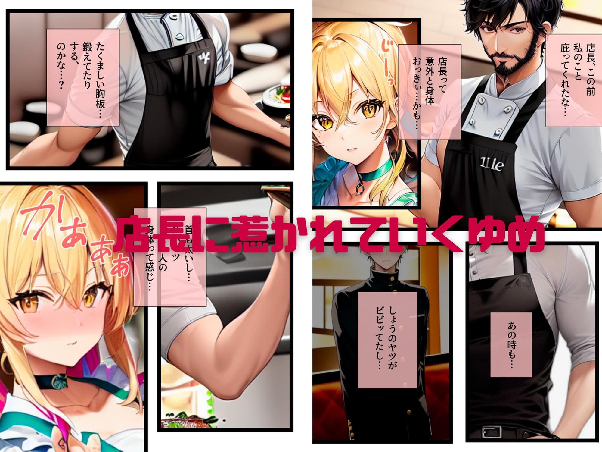 ぼっち・ざ・ふぁっく!2〜彼女になった陽キャ美少女処女ビッチとらぶらぶファミレスデート!でもそこでバイトを始めた彼女が屈強な店長に狙われて寝取られたのでやっぱりビッチでした サンプル画像 6