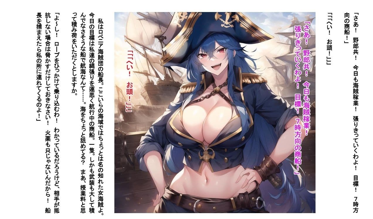 降参! ロべニア海賊団! サンプル画像 5