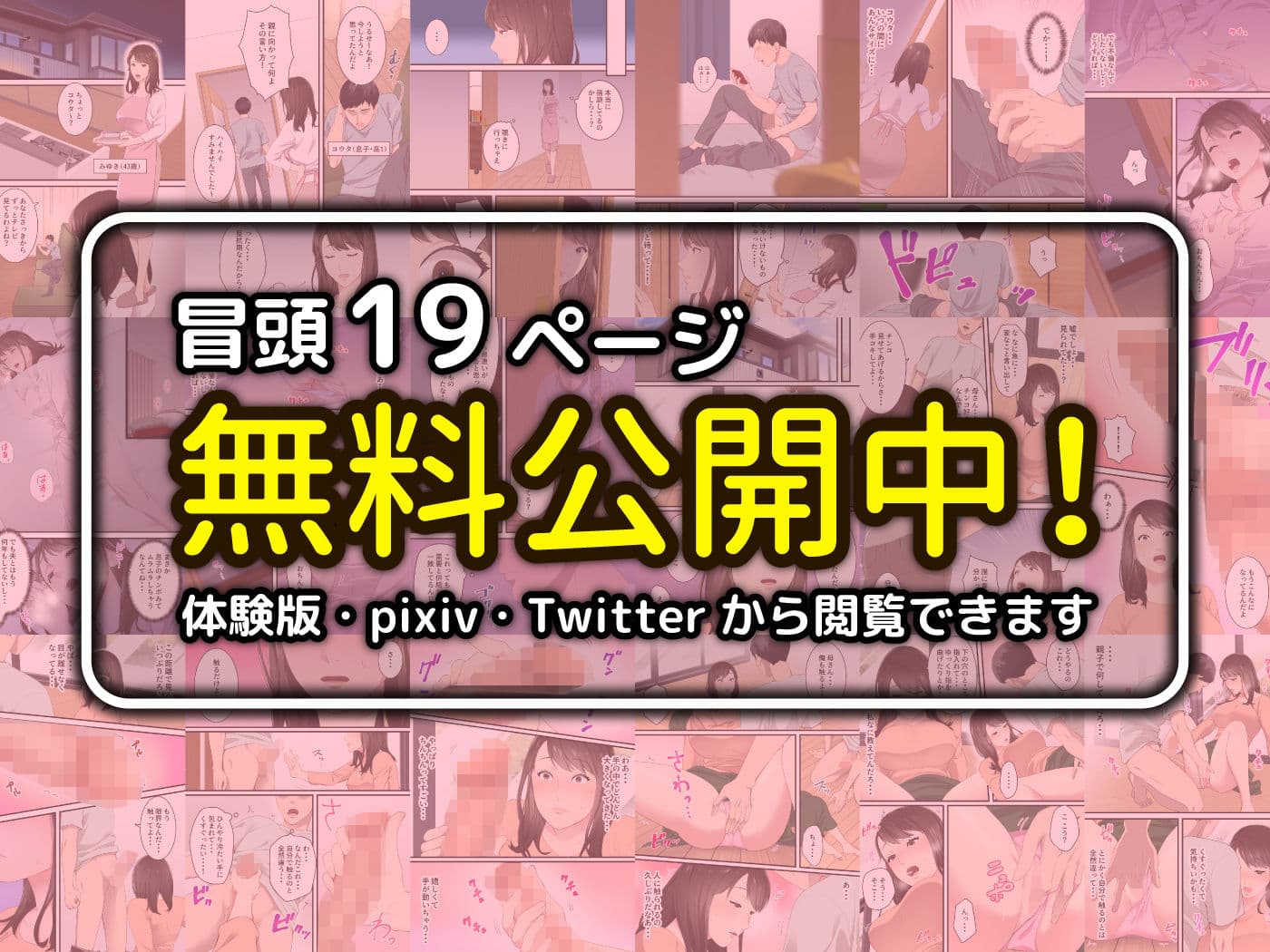 仲の悪かった母と息子があまあまカップルになるまで サンプル画像 10