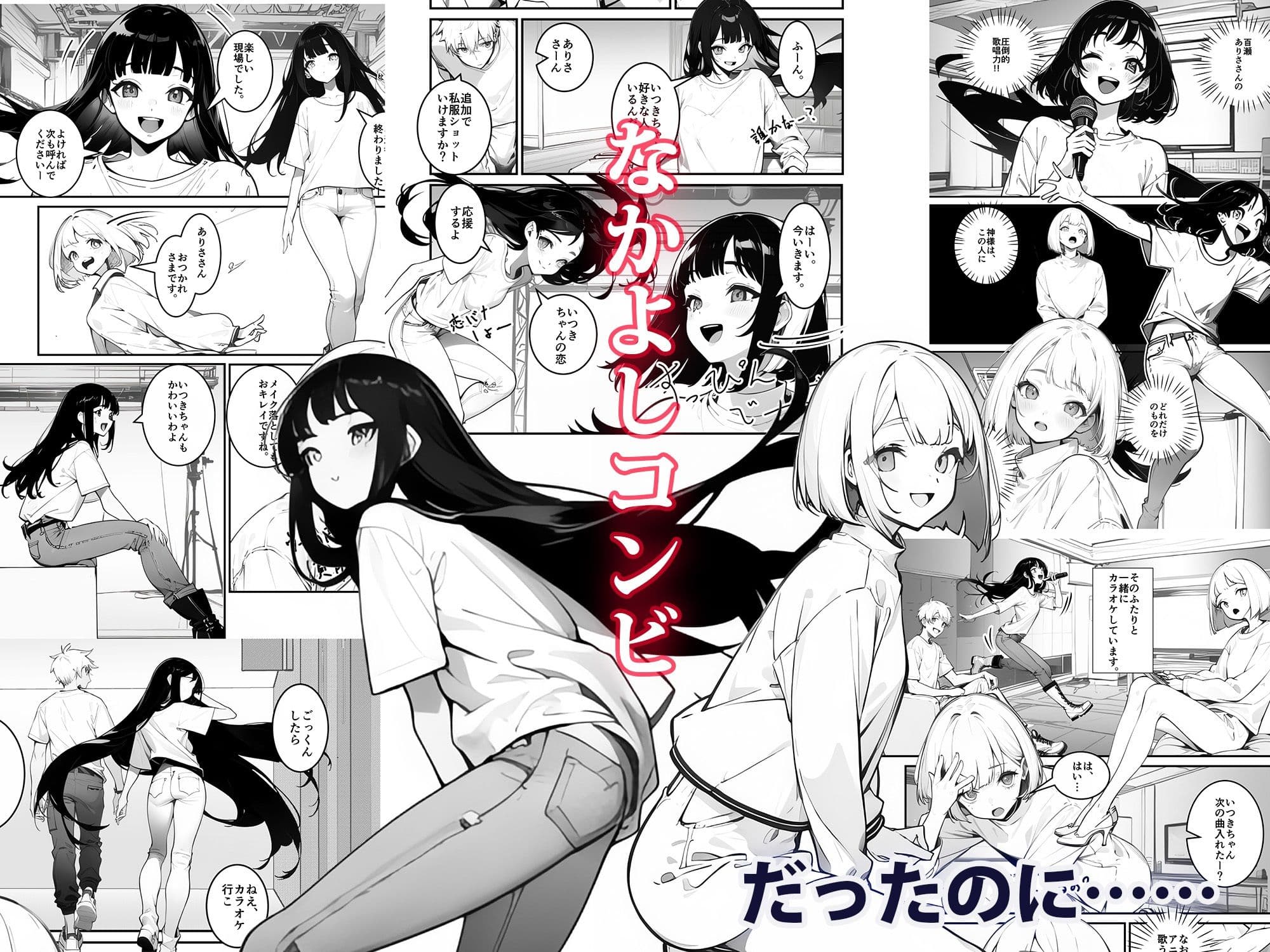 NTRる彼女とNTRられ彼女 〜被写体のムコウガワ〜1 サンプル画像 6