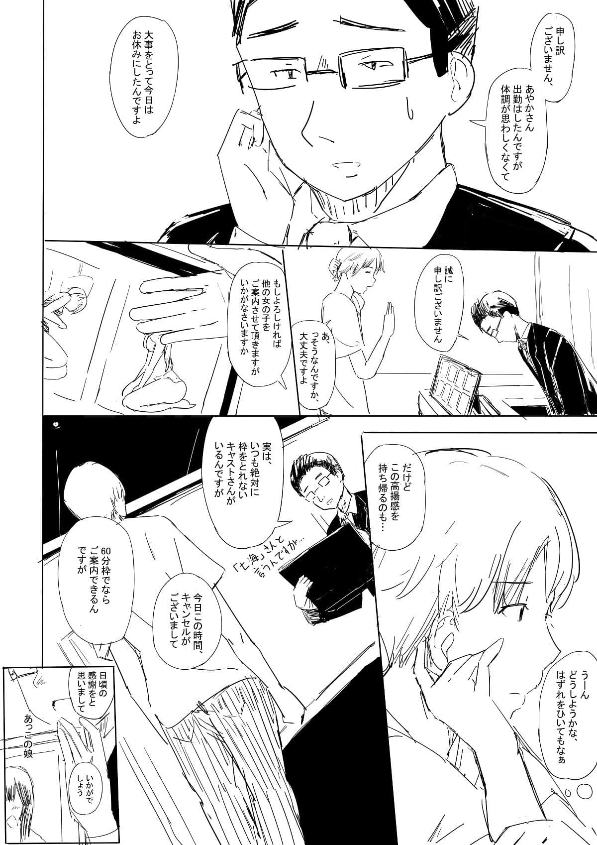 ソープランドで隠れNo.1嬢と初めて遊んだら(ポニテマット編) サンプル画像 2