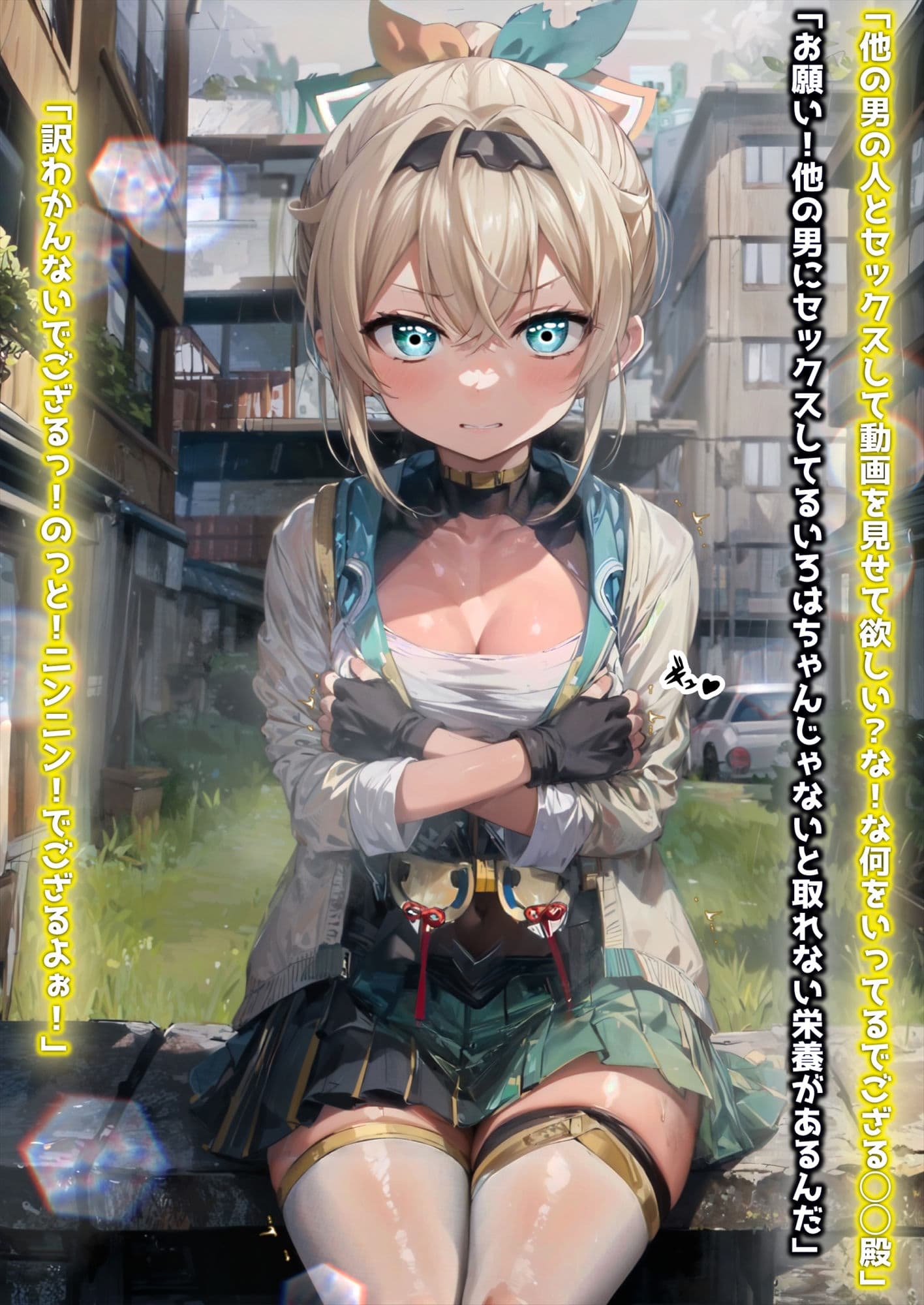 ほろえっちらいぶ 寝取らせ趣味の彼氏くんを交尾動画で負け犬射精させるでござる サンプル画像 3