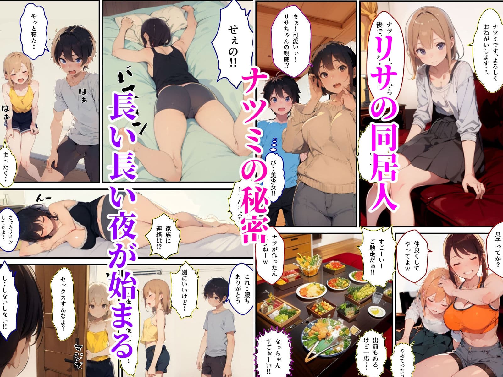 彼女のママと、その友人と サンプル画像 7