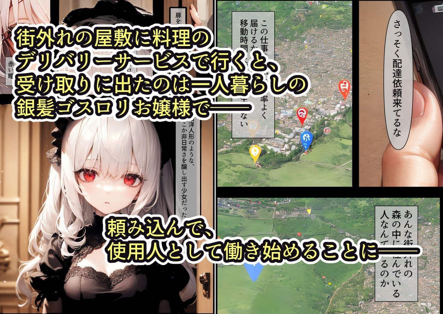 銀髪ゴスロリお嬢様はかく語りき サンプル画像 1