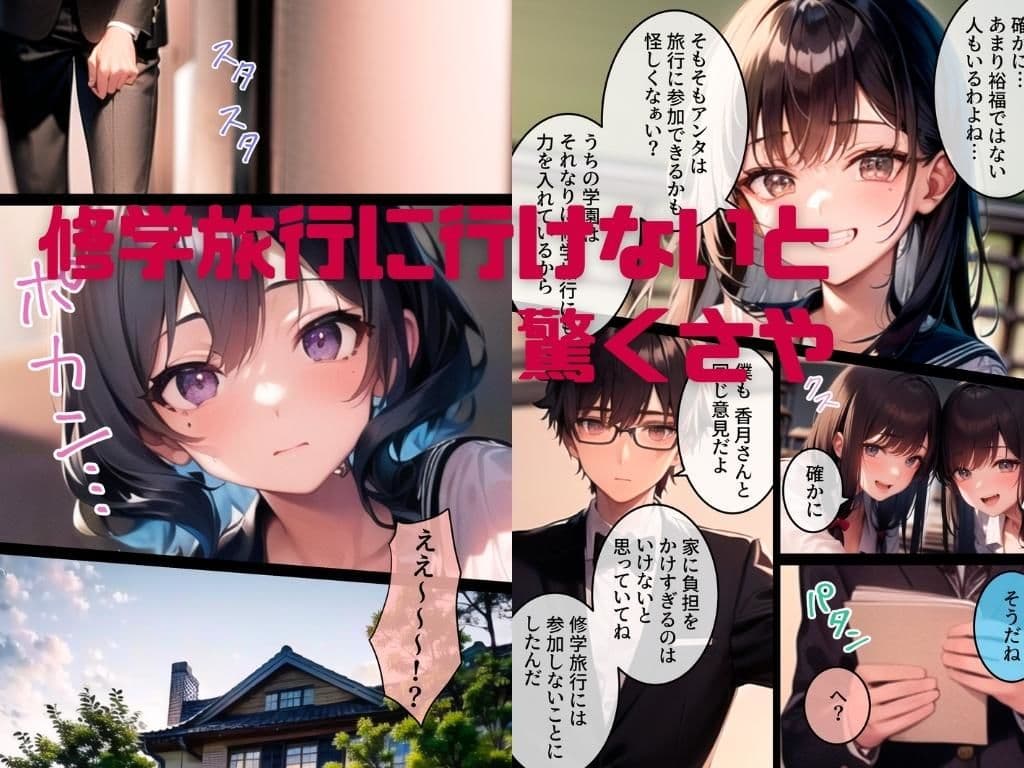 生イキメイド2〜ご主人と二人きりの修学旅行。アツアツえっちしたけど帰ってから相手にしてくれない…しかも他の女子と仲良さそう。押し倒して襲ったら手のひらで踊らされてたことを知り悔しいけど絶頂セックス。 サンプル画像 1