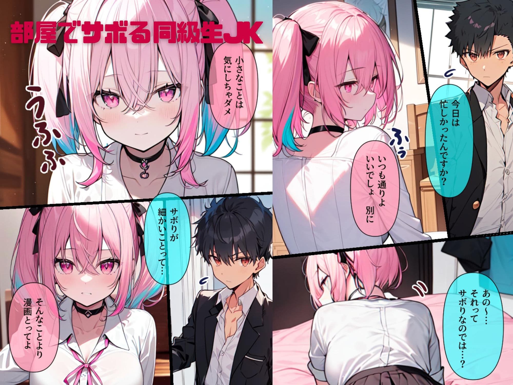 無表情むっつり同級生ギャルJK〜未熟で感じない同級生ギャルのま○こを使わせてもらっていたら実はめちゃエロくて襲ってきたので仕方なくメス堕ちさせました サンプル画像 1