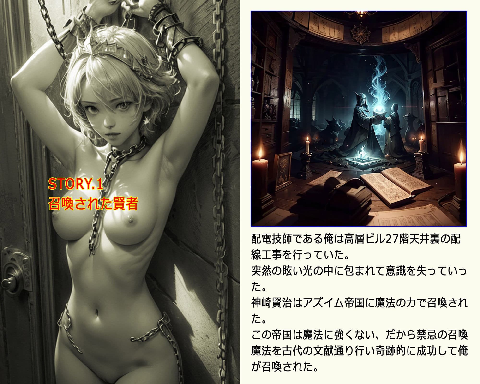 淫獄城の敗残兵 サンプル画像 1