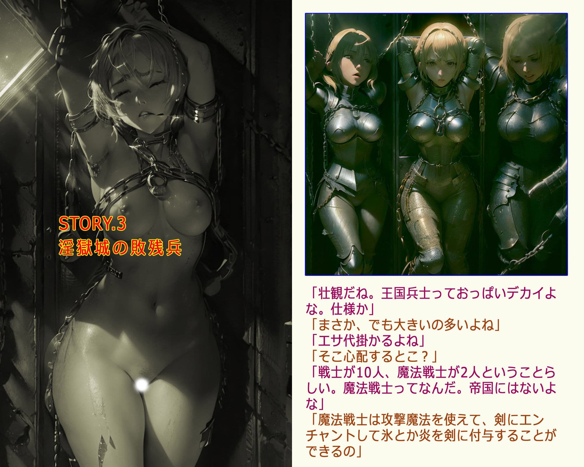 淫獄城の敗残兵 サンプル画像 5