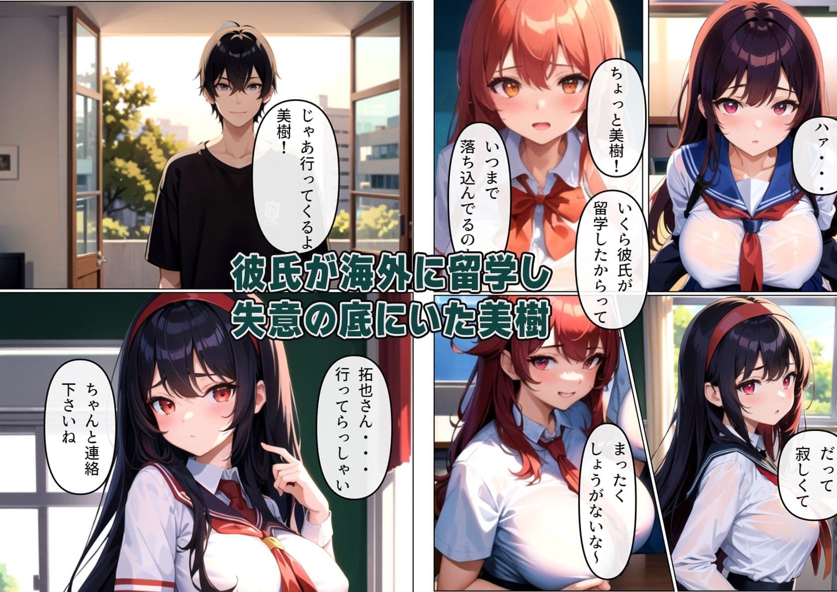 清純彼女がヤリチン男に堕とされる サンプル画像 1