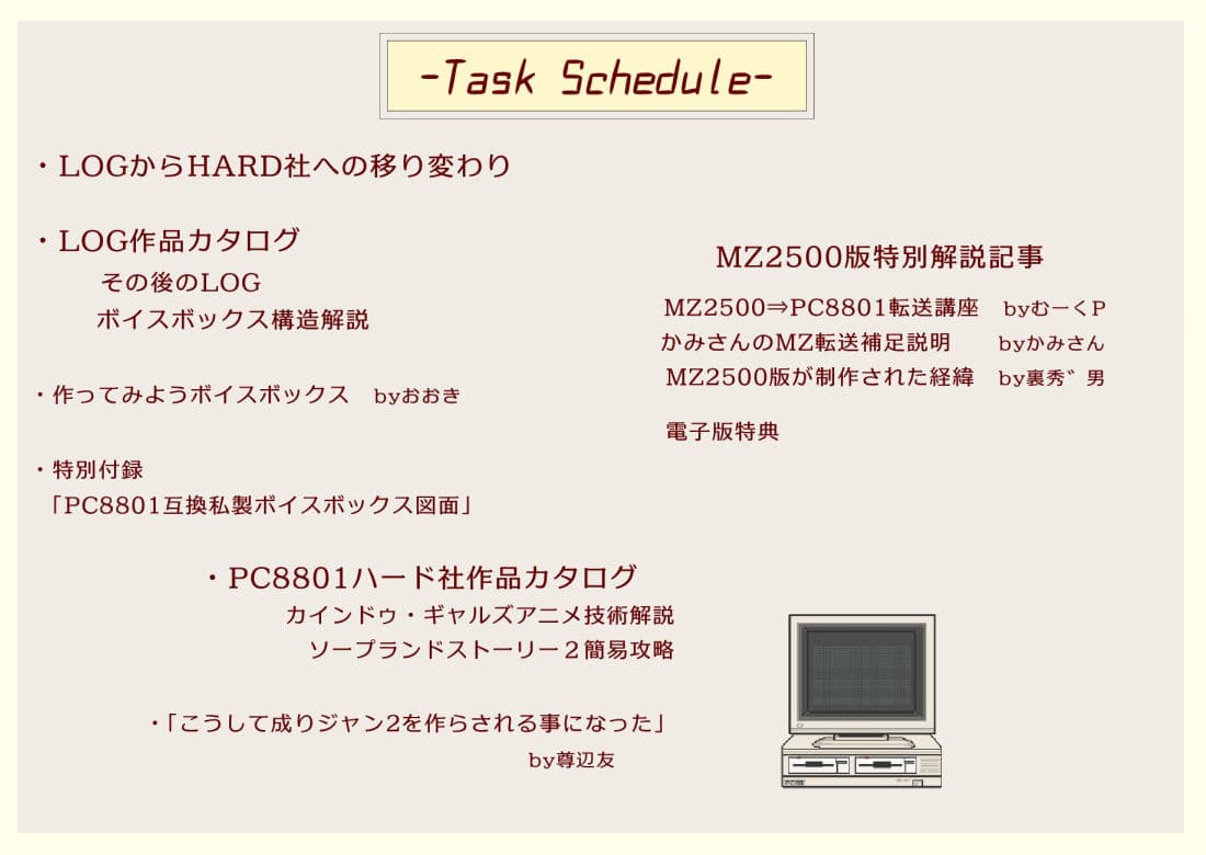 PC8801ハード社パーフェクトガイドブック サンプル画像 9