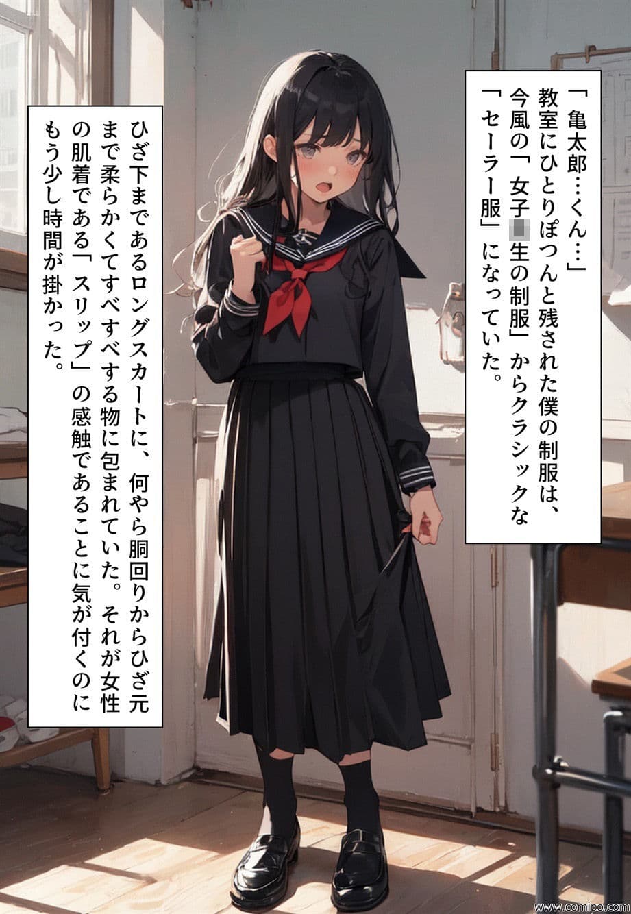 ブルー・バード 集団性転換&強●女装パニック サンプル画像 7