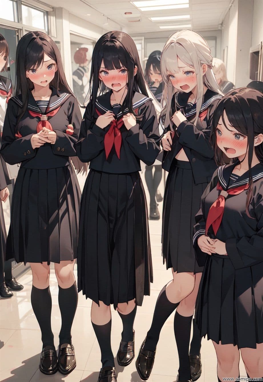 ブルー・バード 集団性転換&強●女装パニック サンプル画像 8