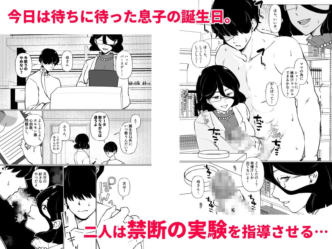 僕はママの性的実験動物 サンプル画像 2