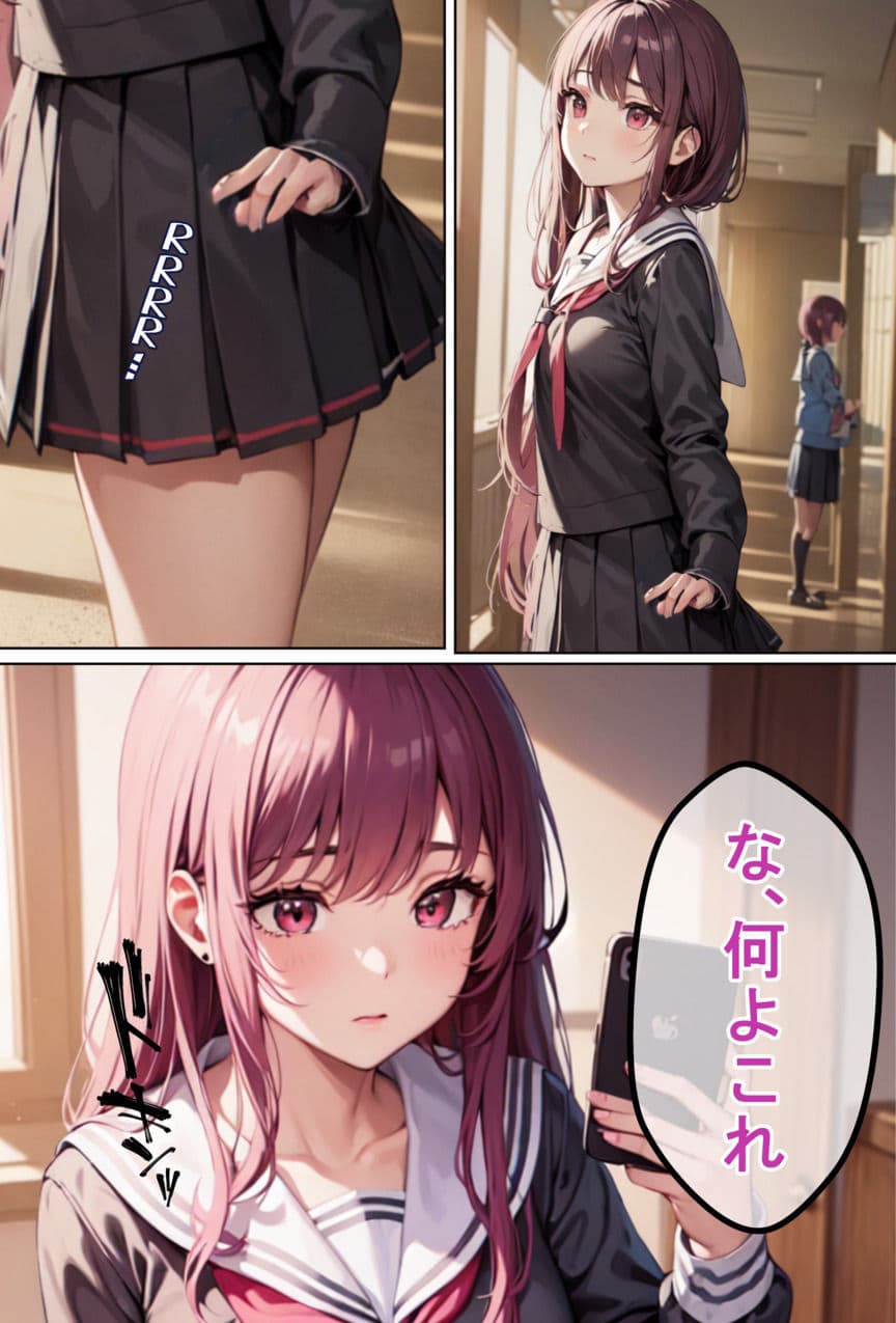 巨乳ギャルJKの教え子を角オナ画像で脅してSEXしてやった サンプル画像 5