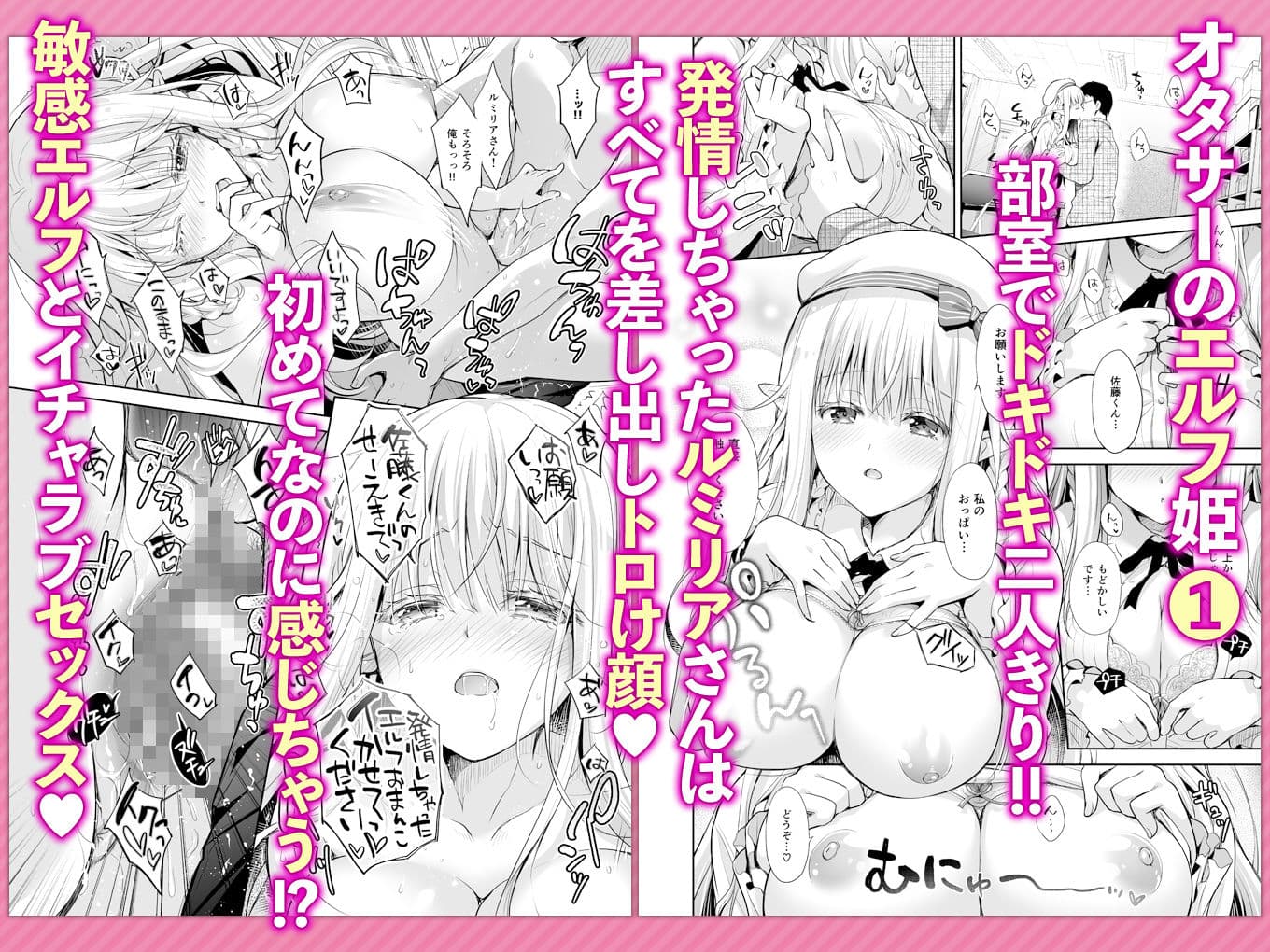 オタサーのエルフ姫 総集編 サンプル画像 2