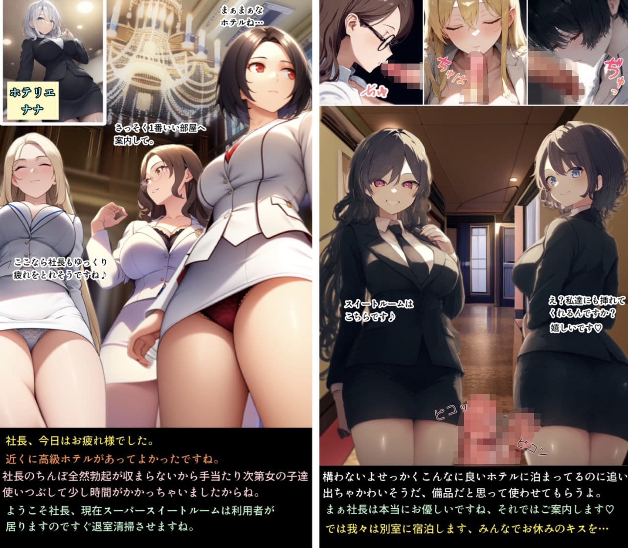 テンプレチート能力で世界を支配した男の後日談 休暇編 サンプル画像 1