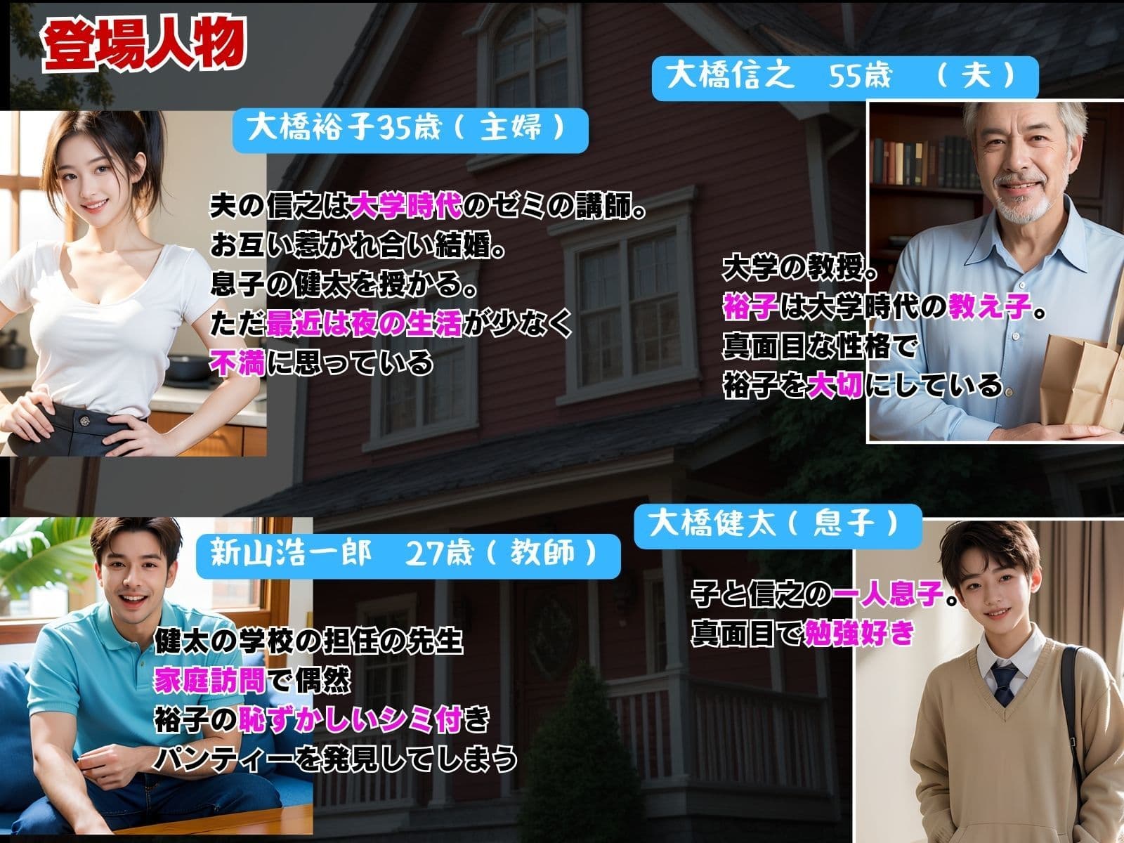 人妻専従契約3 息子の担任に牝●隷にされた恥ずかしい人妻 サンプル画像 2