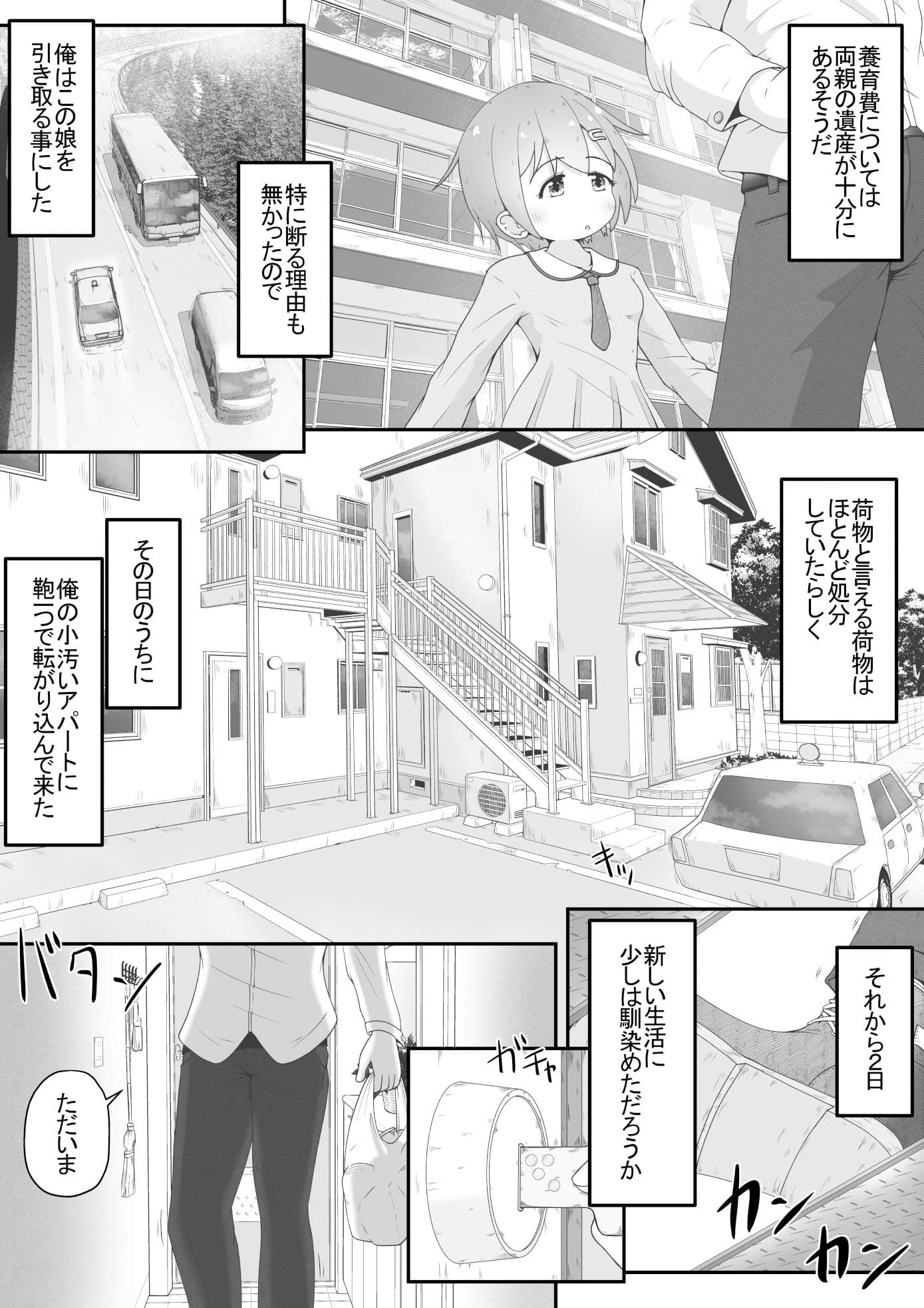 身寄りのない女の子を引き取る事になったので無許可で性奴●にするお話 サンプル画像 2