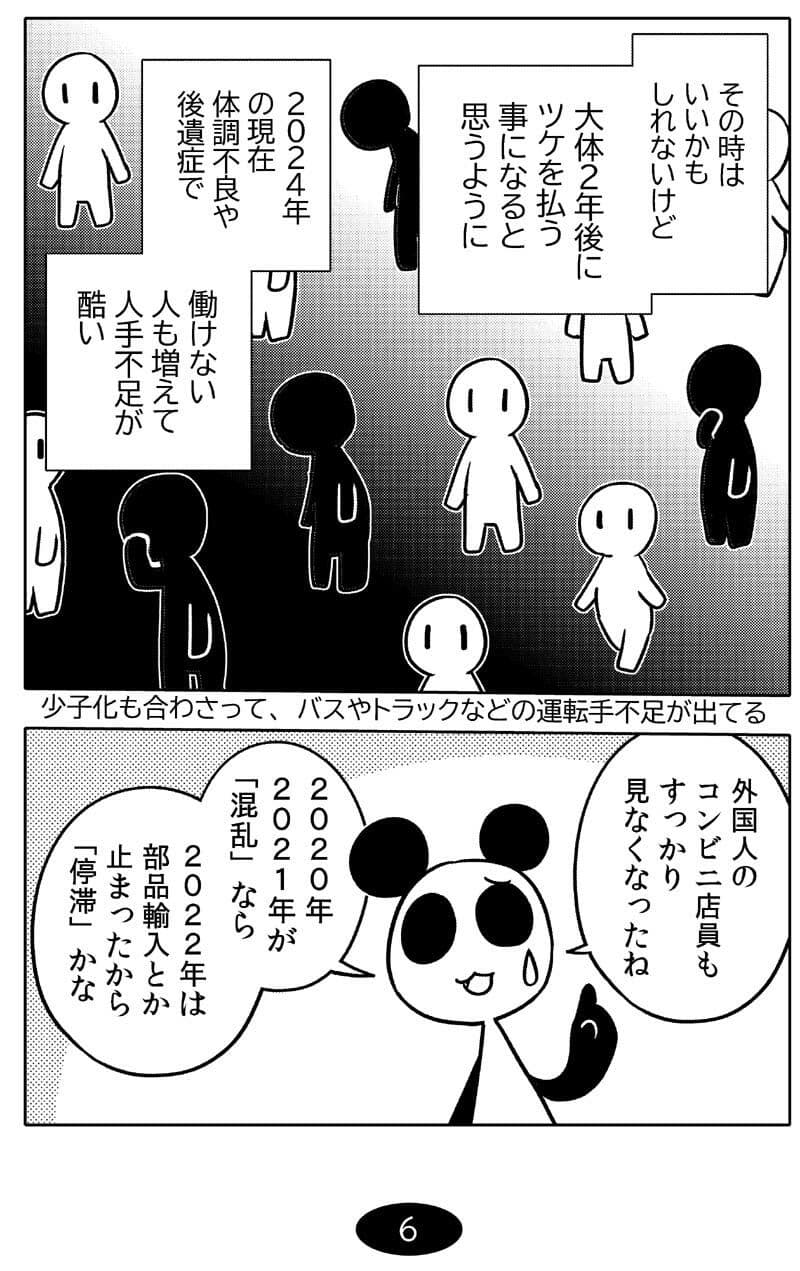コロナウイルスと過ごす日常〜2022年・2023年の記録〜 サンプル画像 4