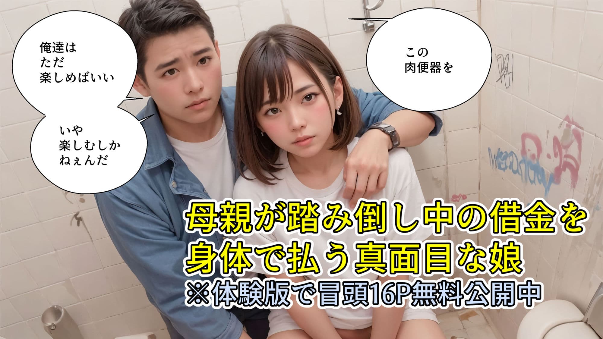 【4Kマンガ】肉便器ファイナル サンプル画像 1