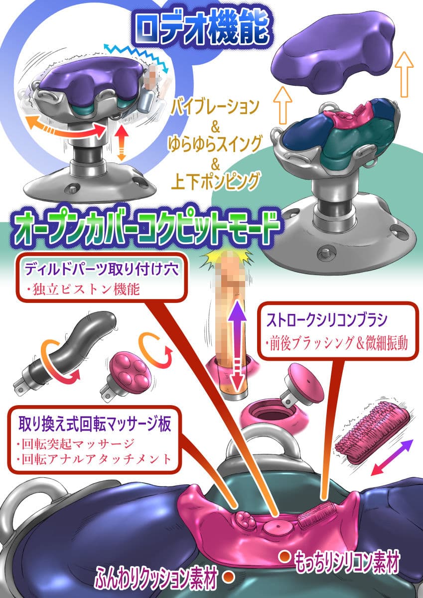 セクシーアイドルvsピストンマシーン サンプル画像 9