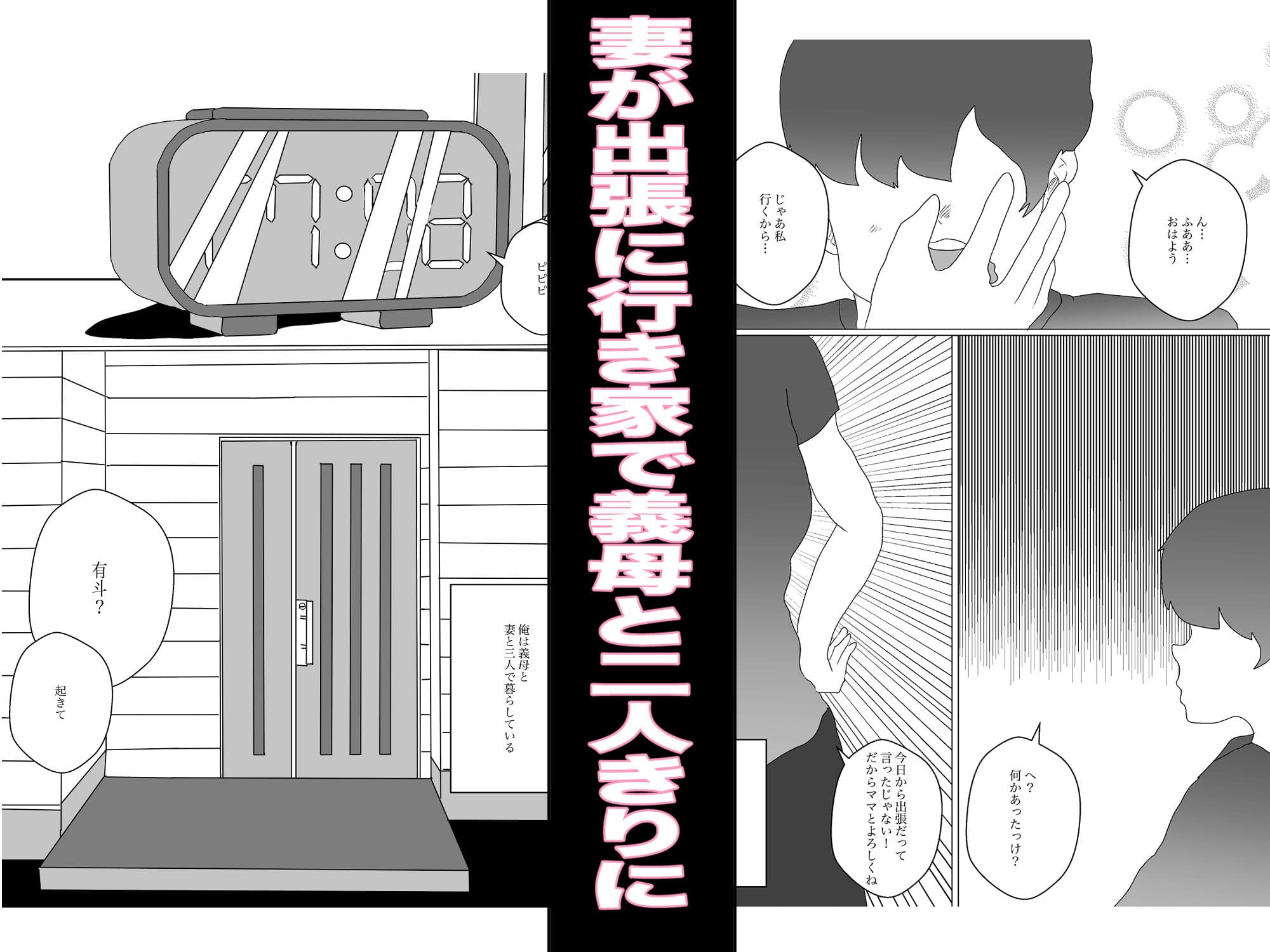 妻とやろうと思ったら義母だった サンプル画像 1