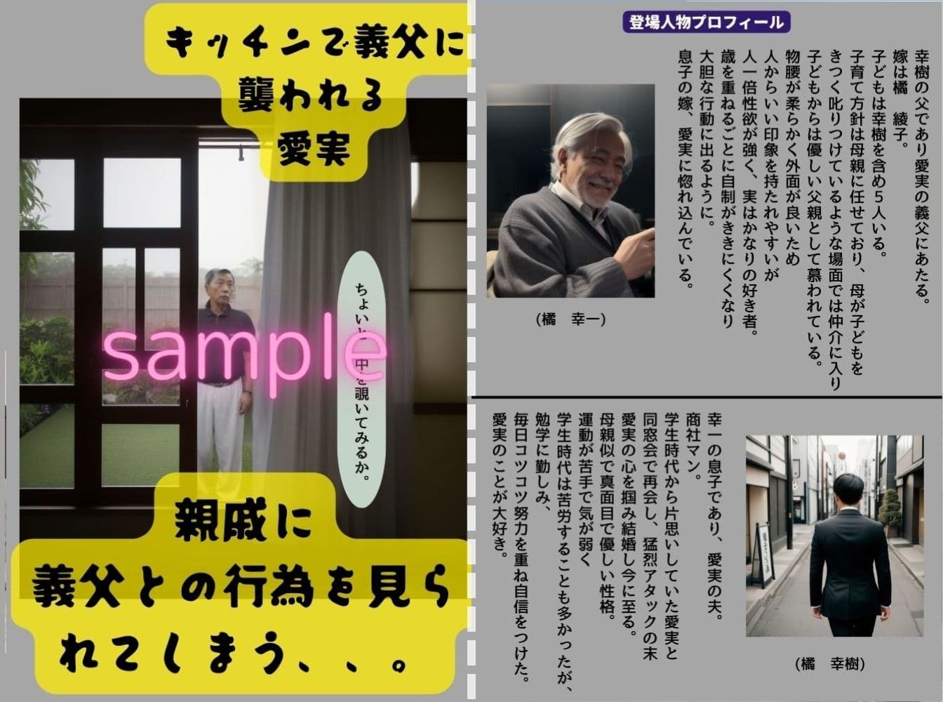 【3巻セット】義父に種付けされた若妻(リアル系ストーリー漫画) サンプル画像 6