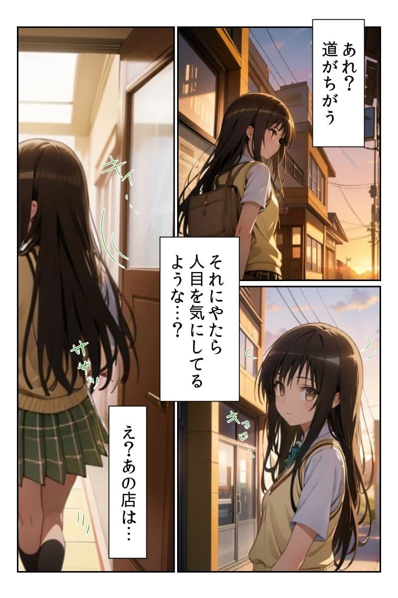 風紀委員 古手川唯のヒミツ★ 彼女が放課後むかった先は…! サンプル画像 3