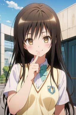 風紀委員 古手川唯のヒミツ★ 彼女が放課後むかった先は…! サンプル画像 10