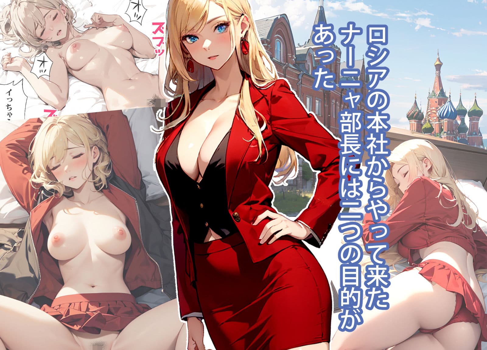 ロシアからやって来た上司ナーニャさんを孕ませてしまった話 サンプル画像 1