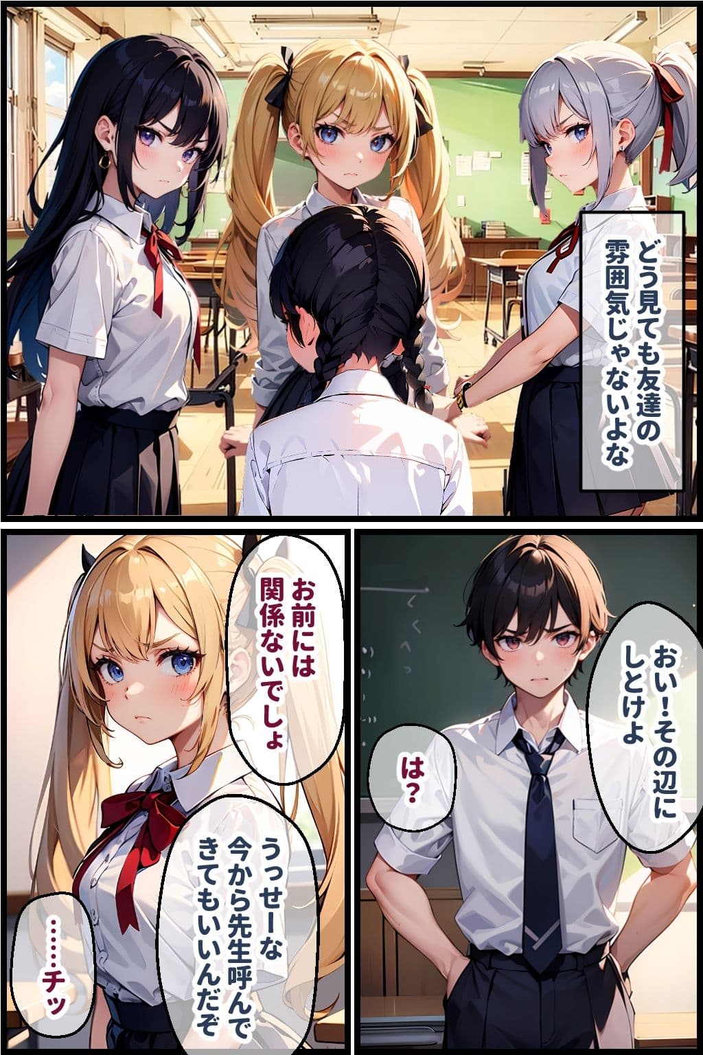 いじめから助けた地味娘からの誘いに乗ると… サンプル画像 1