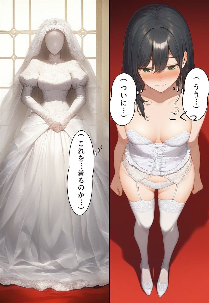 異性コミュニケーション 〜異星のしきたりでボクは強●女体化され、花嫁にされた〜 サンプル画像 9