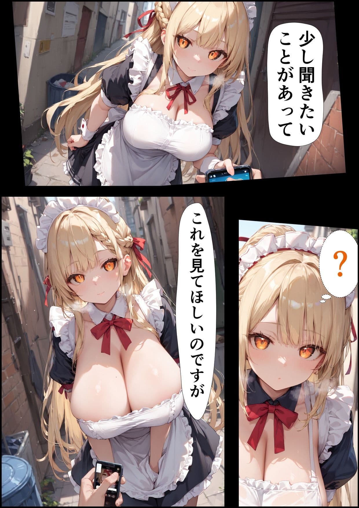 催○巨乳メイドをひたすら●すやつ サンプル画像 3