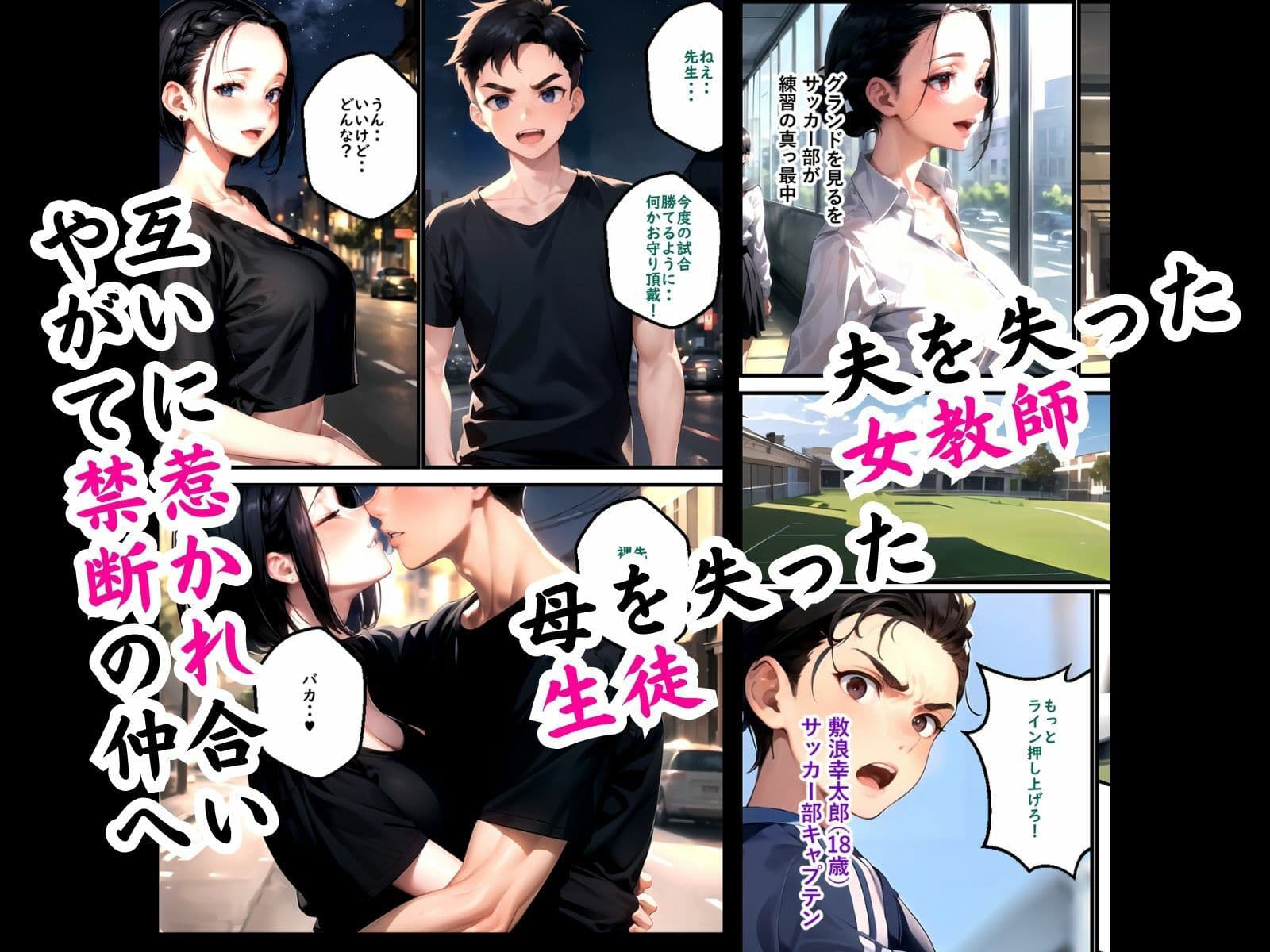 未亡人教師(上巻)大好きな先生が教頭の愛人に堕ちていた件 サンプル画像 3