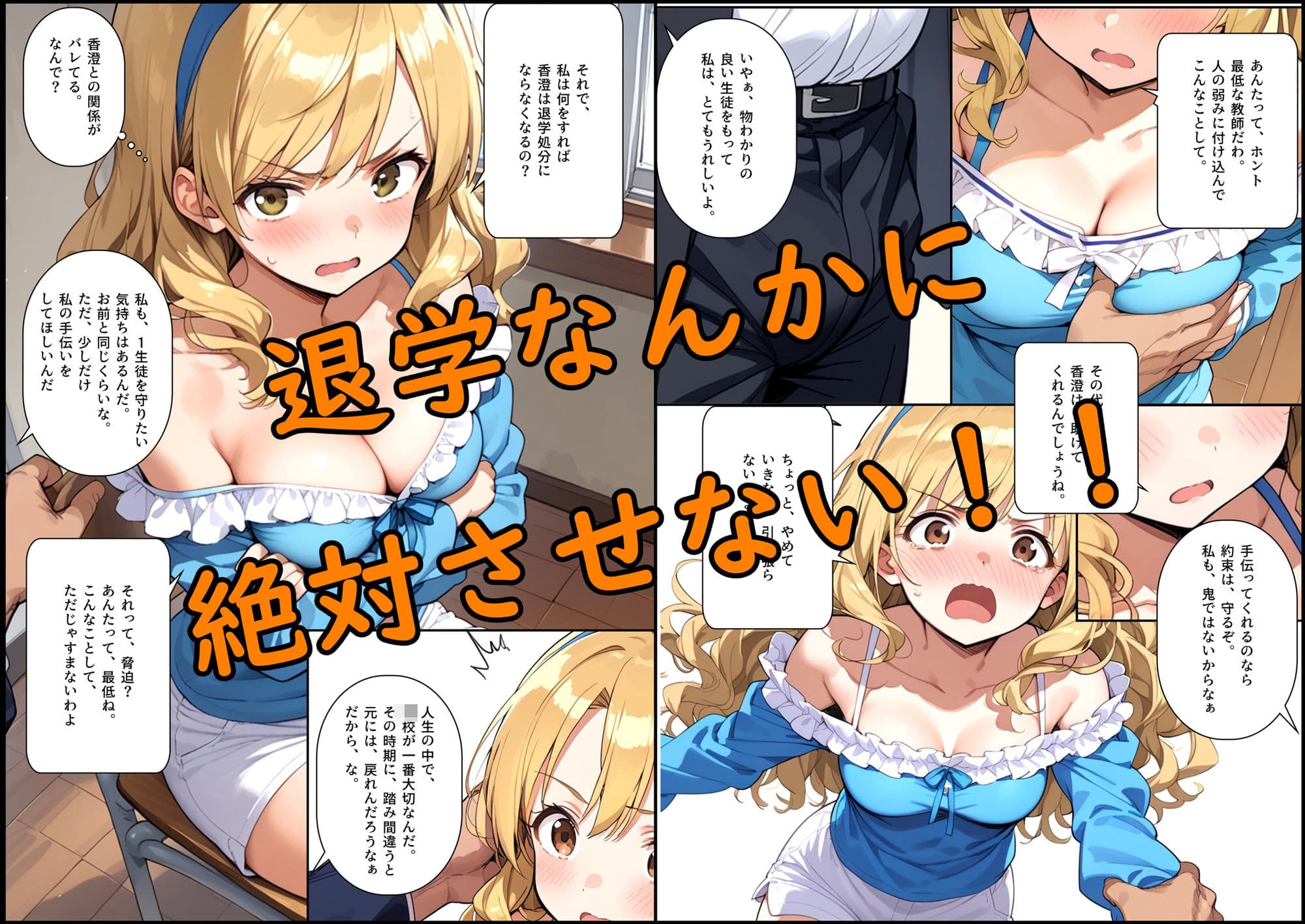 友達(恋人)は、私が守る!! サンプル画像 2