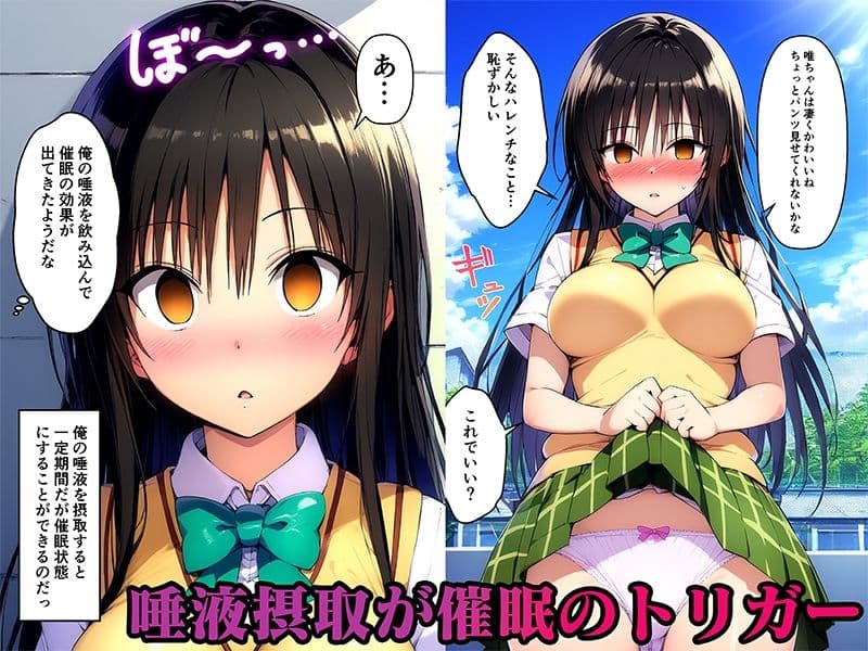 キスで催●!?催淫ヒロイン 古◯川 唯編〜ToL◯VEる〜 サンプル画像 2