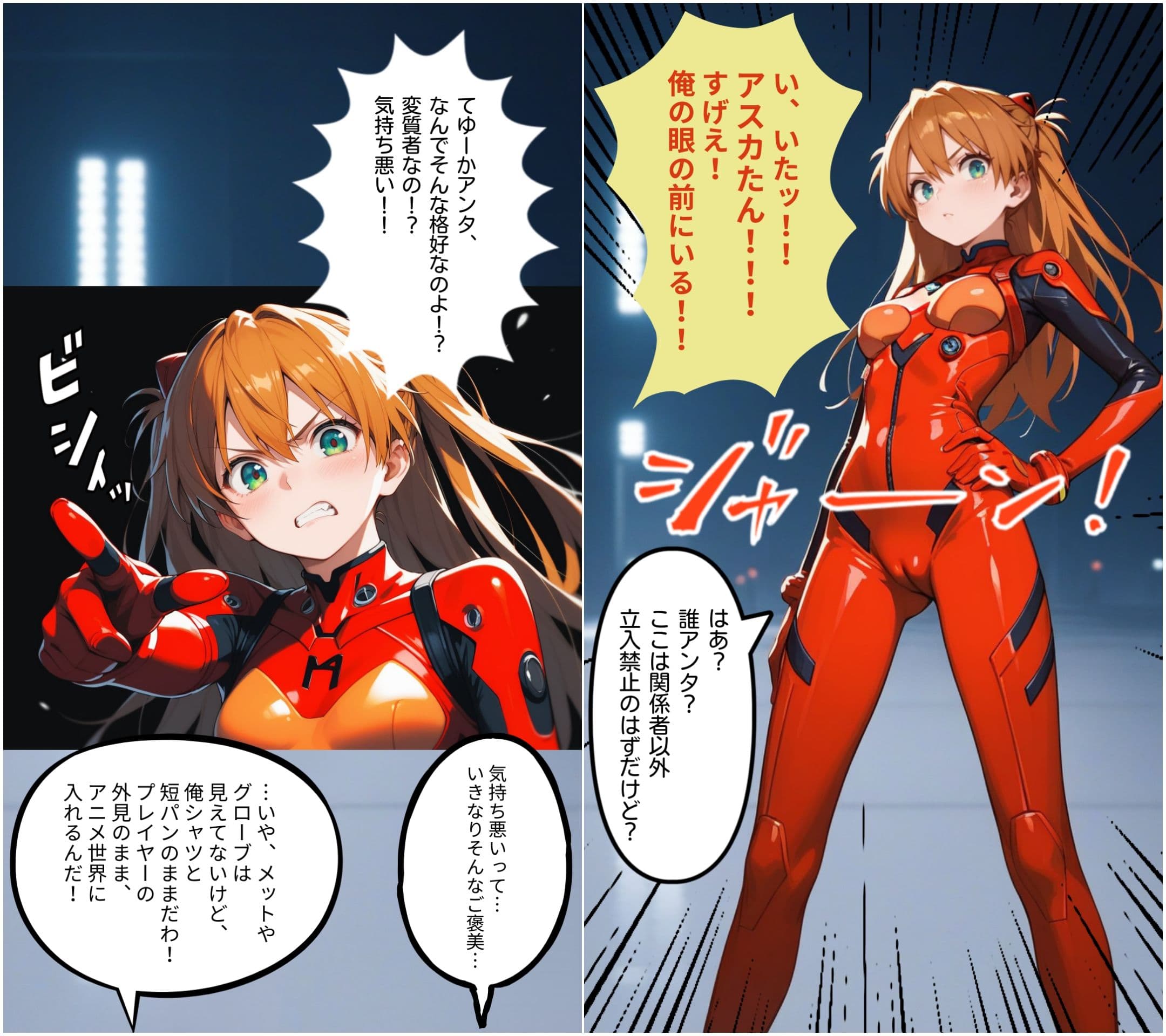 VRアニメキャラレ◯プゲームを手に入れたキモい俺!! サンプル画像 1