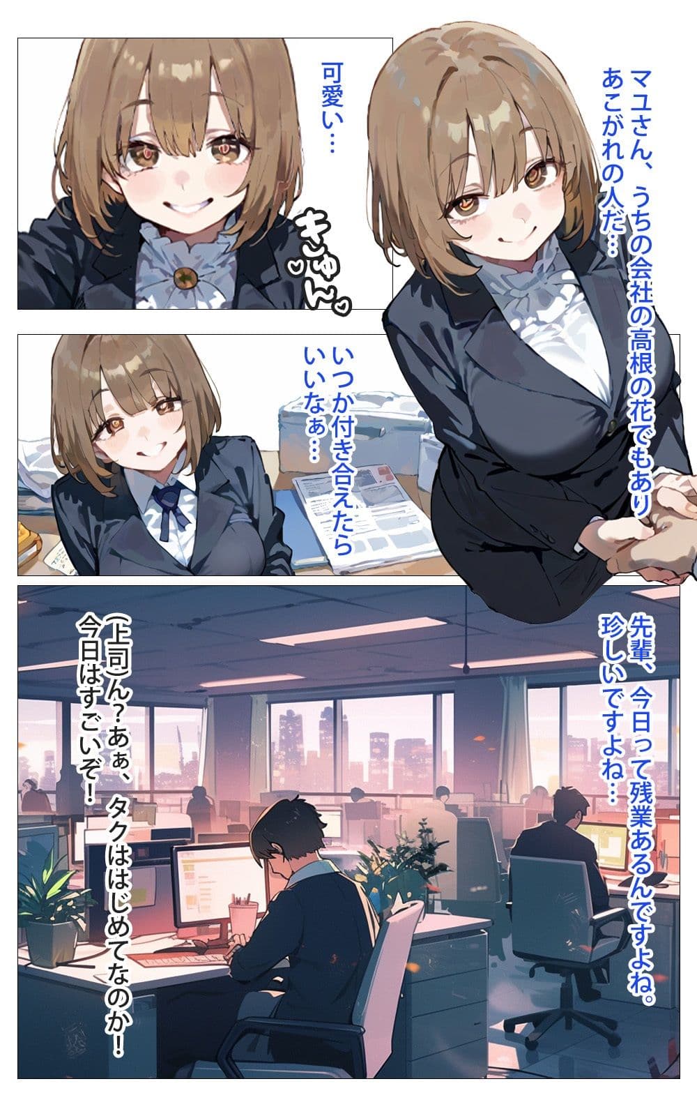 あこがれの先輩は会社でやりたい放題 サンプル画像 3