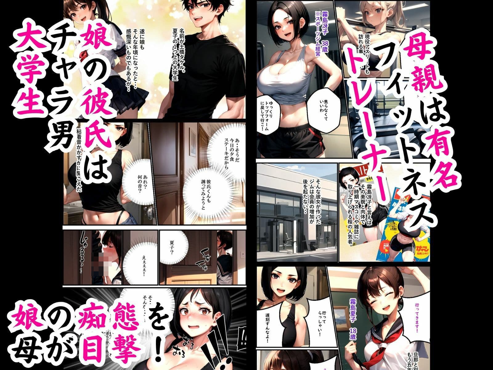 母娘娯楽(ゲーム)〜娘の彼氏に堕とされて〜 母親編 サンプル画像 2