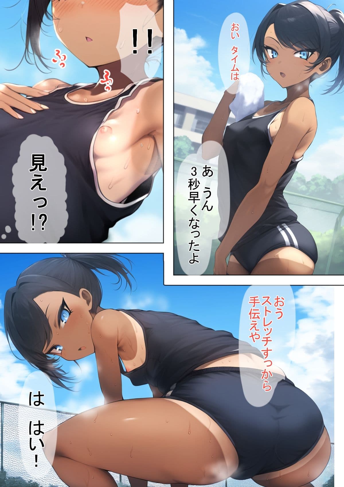 性欲に負けて俺っ娘ちゃんを〇したら弱み握られて サンプル画像 1